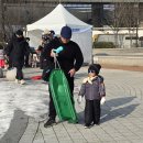 뚝섬한강공원-20 | 뚝섬 한강공원 눈썰매장 vs 여의도 눈썰매장 비교 후기 (주차/대형슬로프)