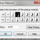 피날레 강좌 - 14.Measure Tool(5) Insert Measures Stack, 못갖춘 마디 만들기(Pickup Measure) 이미지