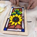 펄프아트 해바라기 키친타올걸이 | 해바라기키친타올걸이// 펄프아트//장애인공예수업//복지관공예수업//토탈공예수업//만들기수업//만들기...