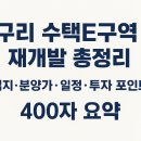 구리토평공인중개사사무소 | 구리 수택E구역 재개발 총정리(입지·분양가·일정·투자 포인트)