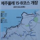 제112차 6월24~25.제주 올레길15-b = 한라산수목원 굉이오름안내. 이미지