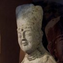 평창 월정사 석조보살좌상 이미지