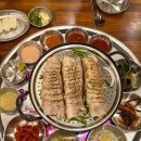 씨유 포승2공단점 | 평택 포승 맛집 완미족발 푸짐한 남도식 한상보쌈 산더미 막국수 후기