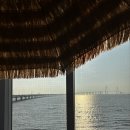 노을4(카페) | 송도카페 롱비치커피앤브래드, 인천대교뷰 바다뷰 노을카페 후기