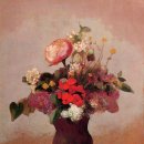 아름다운 꽃 오딜롱 르동(Odilon Redon)의 Flowers 이미지