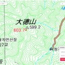 대구 수성구 대덕산의 대구341 삼각점 높이 이미지