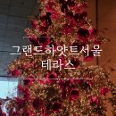 아슈크림 | 한강진역 그랜드하얏트서울 테라스 | 런치 후기 트리 맛집 디너 비교