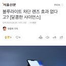 블루라이트 차단 렌즈 효과 없다고? 이미지