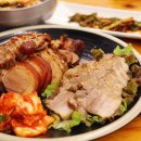 보스족발앤불탕불짬 | ::춘천 애막골술집 보스족발앤불탕불짬::파김치 올려먹는 족발과 보쌈! 짬뽕도 맛있는 석사동족발맛집!