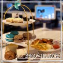 나나와허니 | 서울 송파구, 잠실 송리단길 'BBQ치킨 빌리지 송리단길점' 애프터눈티세트와 허니갈릭플래터 후기