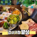 얄삼강서구청고기집