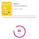 2024. 6/5. phonics1 수료♥️ 이미지