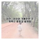 황토길에서 | 대전_ 아기와 계족산 황토길 숲체험｜주차장·코스·후기 총정리
