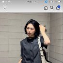 미쏘 브이넥 반팔 자켓 블랙L33,000 이미지