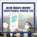 중신용 집합금지·영업제한·경영위기업종도 특례보증 지원 이미지