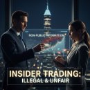 [틈틈이 영어공부] Isn't that insider trading? 이미지