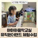원더랜드어린이집 | 음악 좋아하는 꿀벌이 야마하음악교실 뮤직원더랜드(만3세반) 체험수업 다녀왔어요!