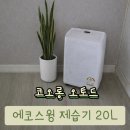 에코스 | 1년 사용 후기 《코오롱 오토드 에코스윙 제습기 20L》