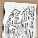 어반스케치 미술산책 이미지