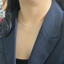 팡파르팡파르 목걸이 실버 44 온라인 구매 착용 후기