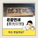 [내가 좋아하는 사자성어] 김만덕의 은광연세(恩光衍世)