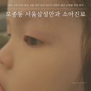 모종로 | 아산 소아 진료 안과 4살 아이 로션 바르다 비벼서 생긴 눈부음 치료 후기