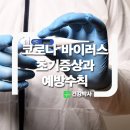 코로나 바이러스 초기증상과 예방수칙 이미지