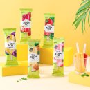 [아이스크림] 빙그레 자연에서 갓 따옴바 패션푸르트 75ml 맛후기 💛