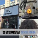 보라미용실 | 경산 정평동미용실 추천 보라나헤어 단발펌 후기