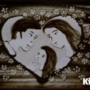 빛과 모래로 그리는 샌드아트 이미지