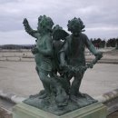 파리/베르사유 궁전(Chateau de Versailles)-정원(Les Jardin)의 조각상과 분수 N0.1 이미지
