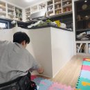 필름｜더샵 남양주 퍼스트시티 현관문·싱크대·붙박이장·신발장·화장대 필름시공 후기 무광 크림...