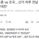 와 꿀잼이네 오늘 조국 vs 한동훈 광화문에서 유세한대 이미지