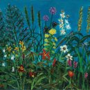 화가와 꽃 이미지