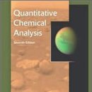 Quantitative Chemical Analysis, 7/E Daniel C. Harris | W H Freeman & Co 이미지