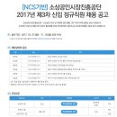 소상공인시장진흥공단 2017년 제3차 신입 정규직원 채용 공고(~11월 10일) 이미지