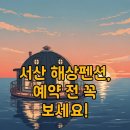 서산 해상펜션, 특별한 겨울바다체험! 충남 서산 여행 완벽 가이드