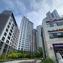 대신센트럴자이 101동 앞 | 대구시스템행거 청라힐스자이 101동 설치 후기