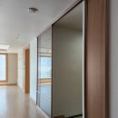 국가산단 서한이다음아파트 경로당 | 펜타힐즈서한이다음 현관중문 시공 후기 이원중문 의 로즈골드 원슬라이딩 중문 입니다.💞💞