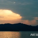 남해노을 이미지