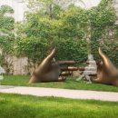 서면愛굴다리벤치길- | 부산진구, 공공미술 일환 '서면 애, 굴다리벤치길' 조성