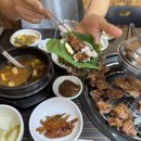마을회관(숯불갈비) | 양양낙산사맛집 &#34;고기마을 양양낙산점&#34; : 숯불돼지갈비 후기 / 반려동물 동반 가능 고깃집