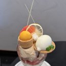 레몬 | 한남동 디저트 맛집 패션5 신메뉴 젤라또 파르페 레몬 &amp; 케이크 후기