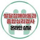 [온라인상담: 발달문제로 검사 받고싶어요]발달장애,지적장애,자폐스펙트럼,아동심리상담,심리검사,대치동,한국아동청소년심리상담센터 이미지