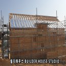[빌더하우스] 샘플하우스 : 여주 30평형 (다락추가) 경량목조주택 - 이중지붕(웜루프) 및 내부 현황 이미지
