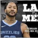 LA Clippers vs Memphis Grizzlies Full Game Highlights | Feb 23 이미지