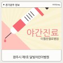 메디팜단비약국 | 경기광주 야간 주말진료 가능한 곳 제1호 달빛어린이병원 미켈란젤로병원 소개