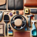 차량 내부 인테리어 소재별 관리 방법 이미지