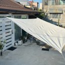 그늘막95 | 옥상 테라스 그늘막 추천 트라이픽스 선쉐이드, 가든히