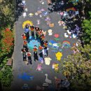 당림미술관 | 봄날의 캔버스, 아산 당림미술관 바닥화 체험 후기